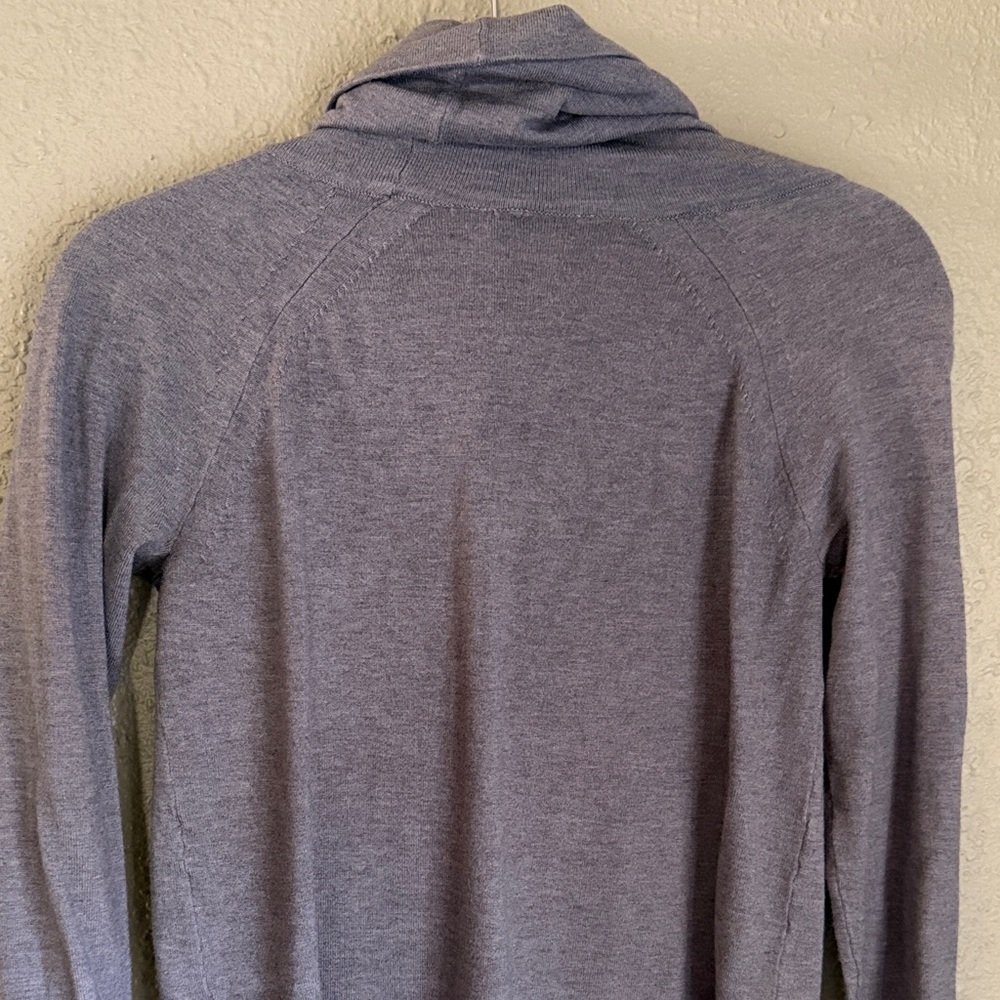 Cyrus Heather Gray Cowl Neck Sweater NWOT - Picture 6 of 7